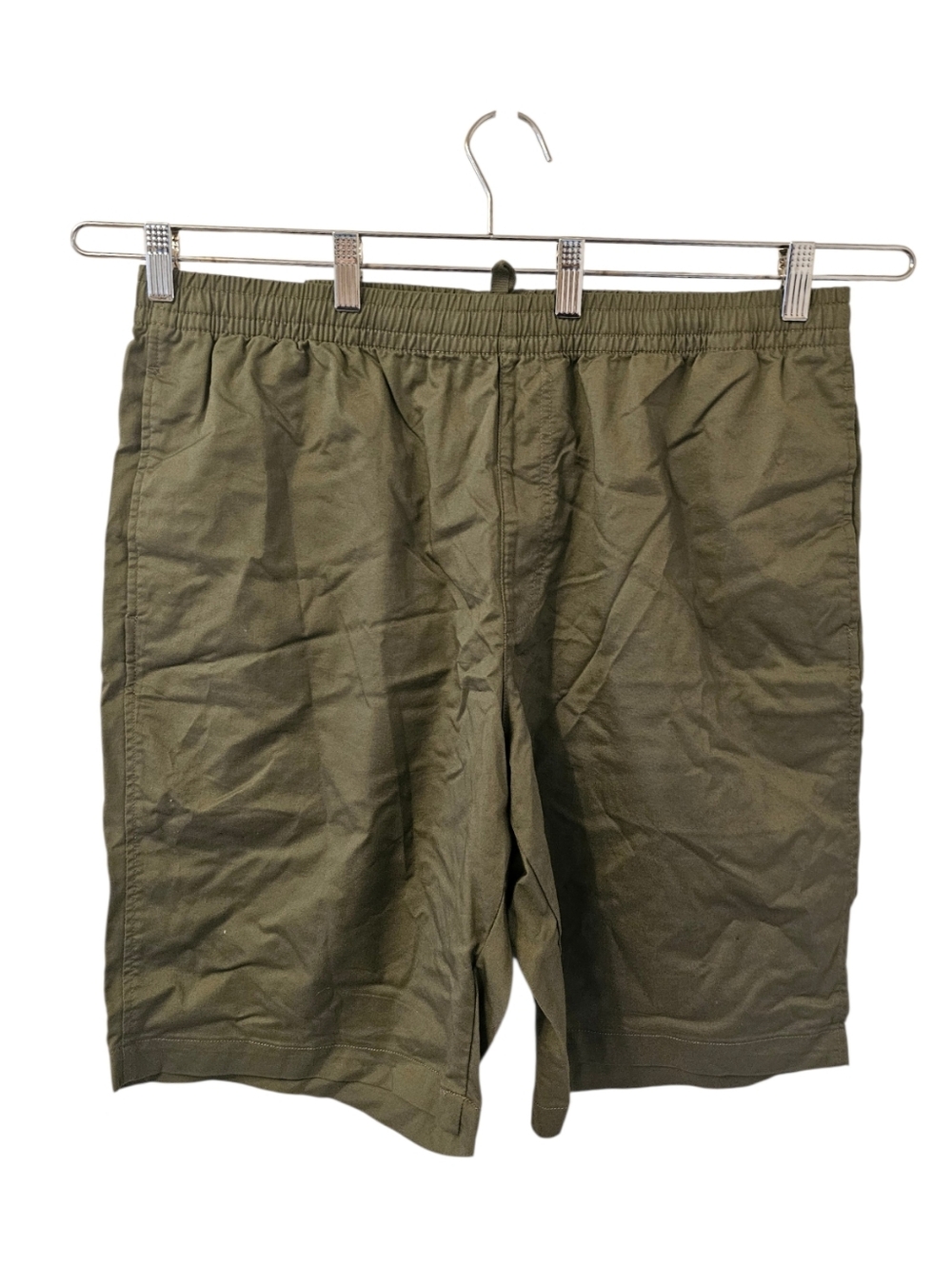 Green Uniqlo Men's Dry Stretch Easy Shorts